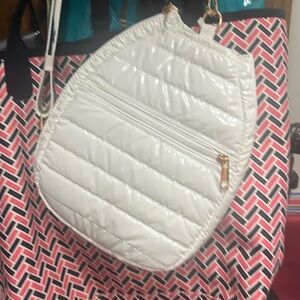 Quilted Puffer Pickleball Paddle Cover with Strap